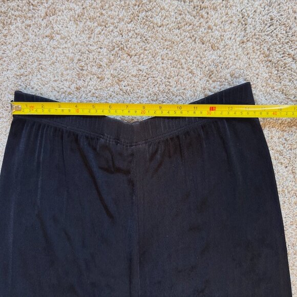 Chico's stretchy black travelers pants Size M (Chico's size 1) - Picture 7 of 8